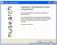 Nusearch Client screenshot